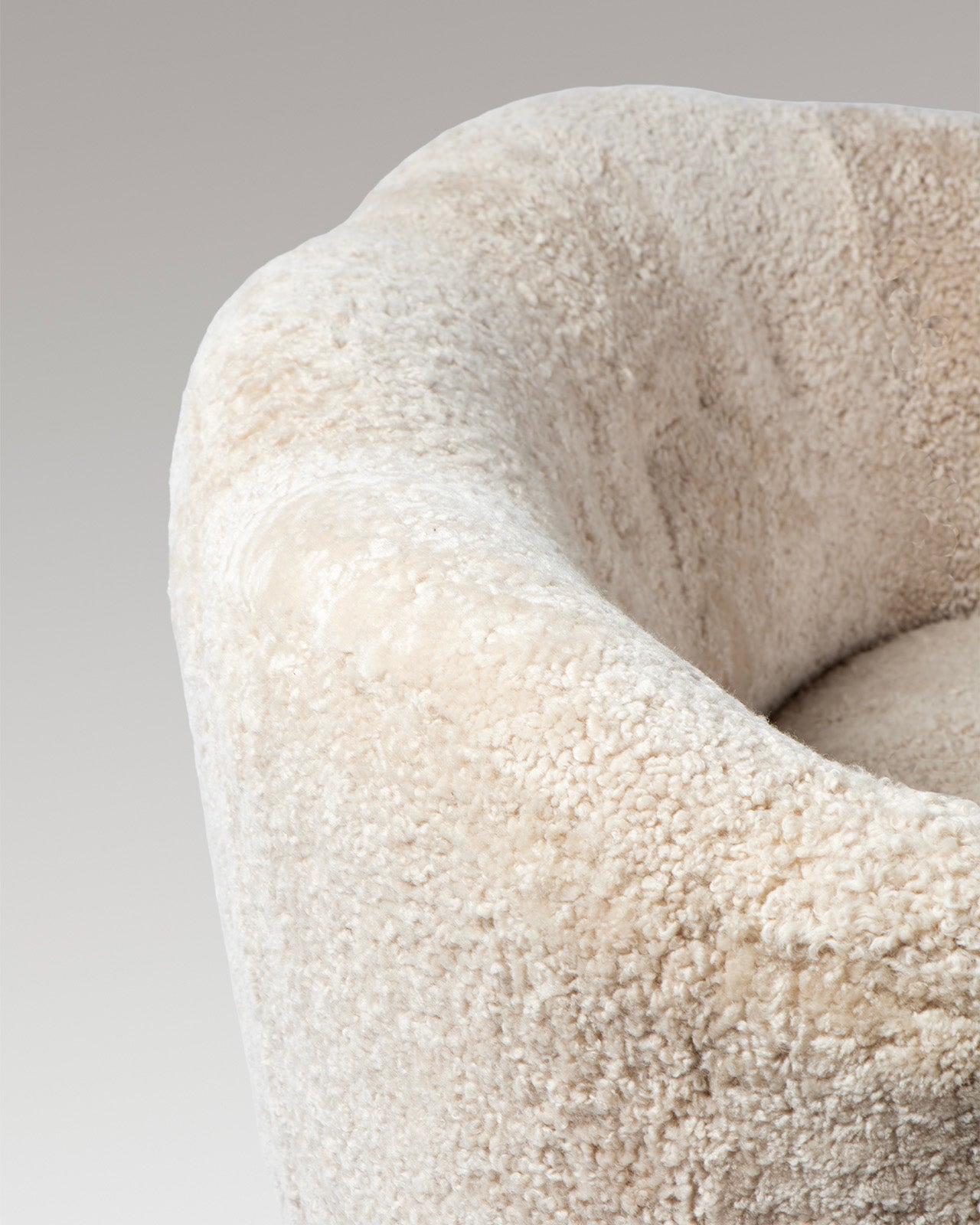 Scallop Sheepskin Sofa