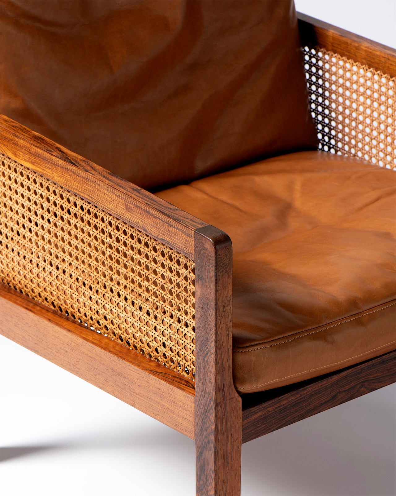 Cane Lounge Chair, 1960s