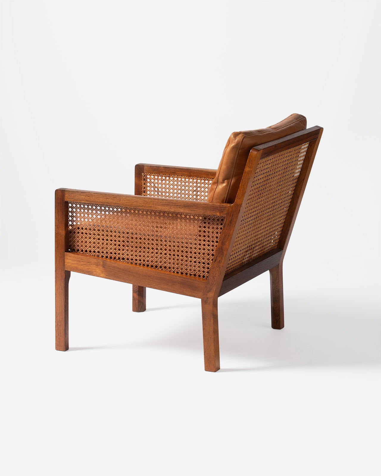 Cane Lounge Chair, 1960s