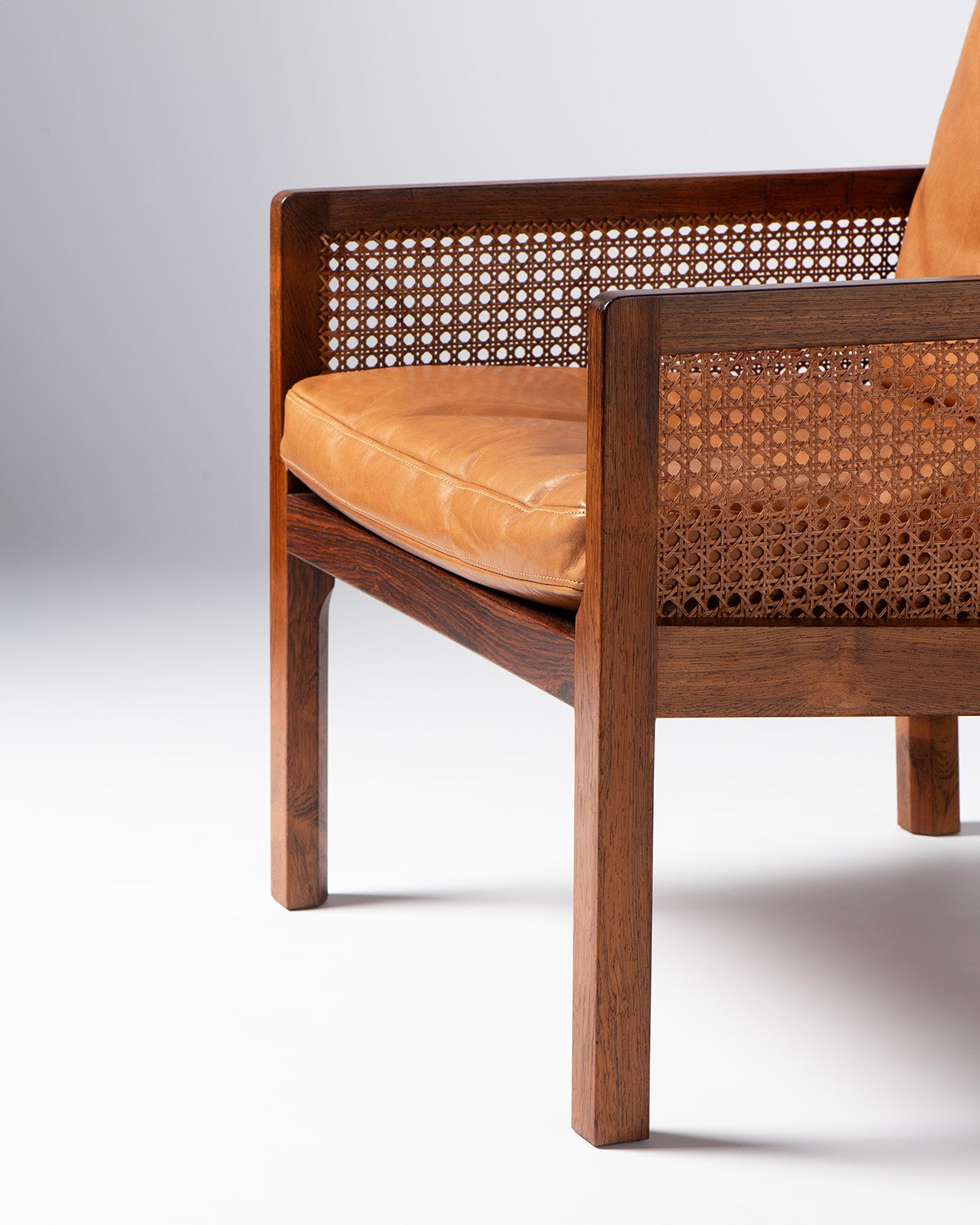 Cane Lounge Chair, 1960s