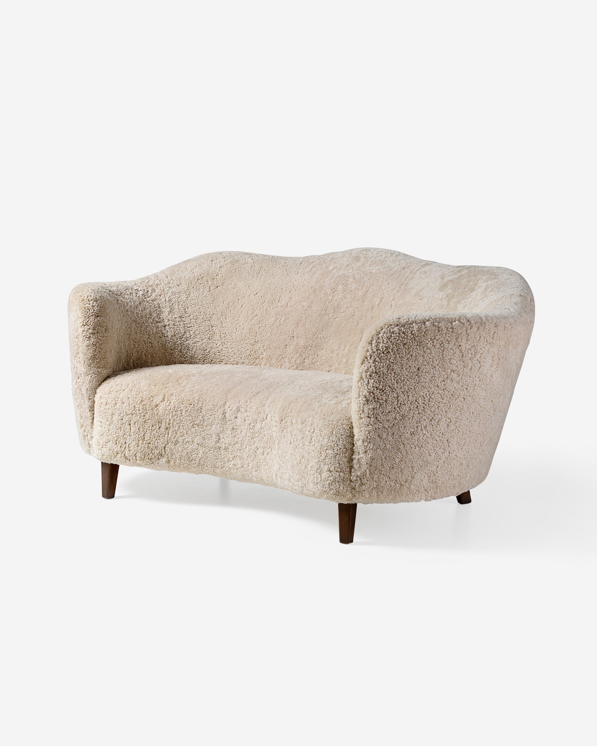 Scallop Sheepskin Sofa