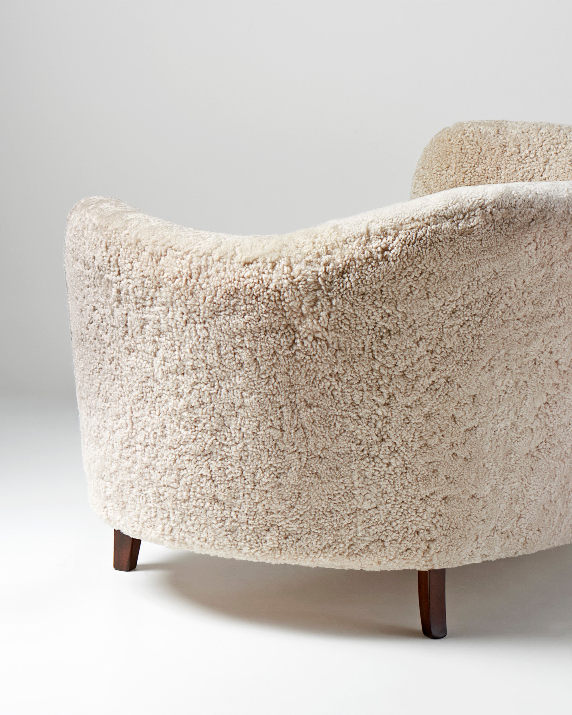 Scallop Sheepskin Sofa
