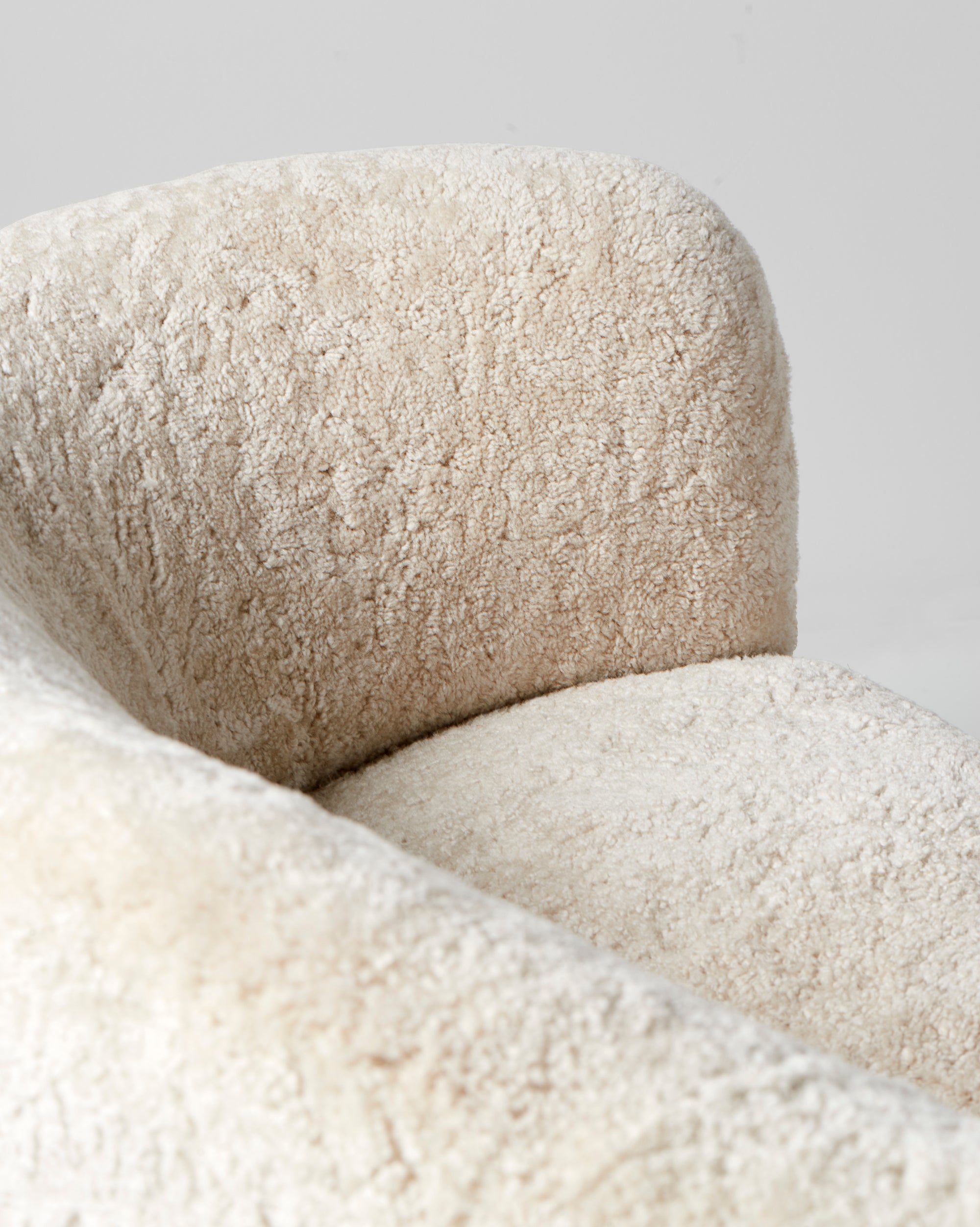 Scallop Sheepskin Sofa