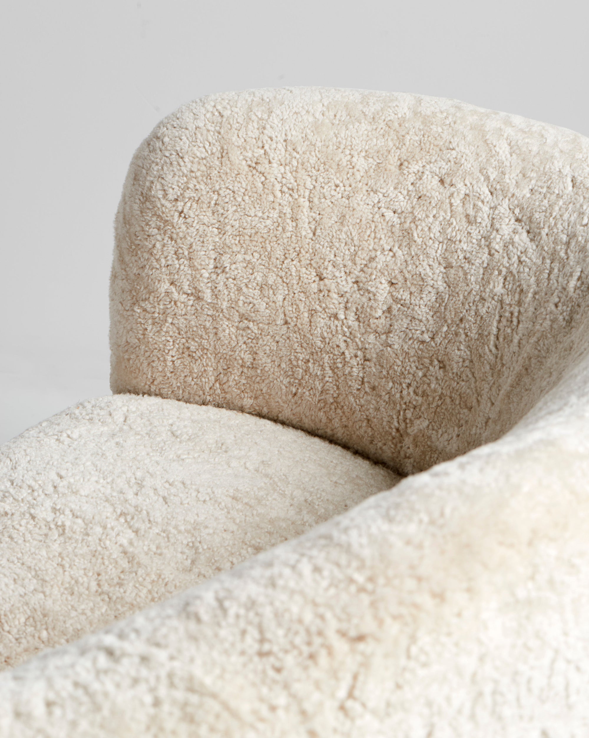 Scallop Sheepskin Sofa