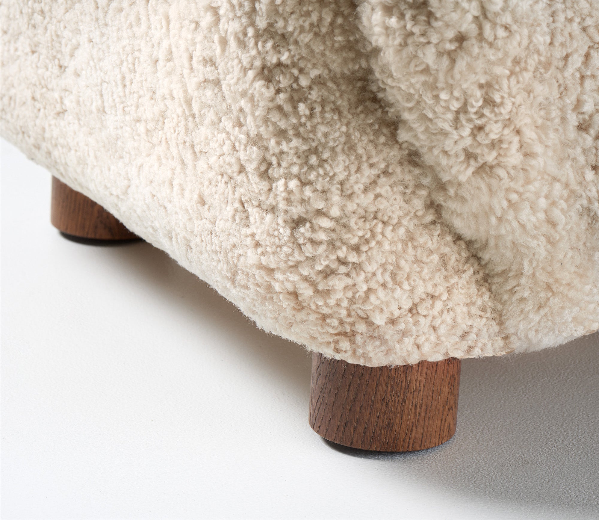 Tall Sheepskin Lounge Chair