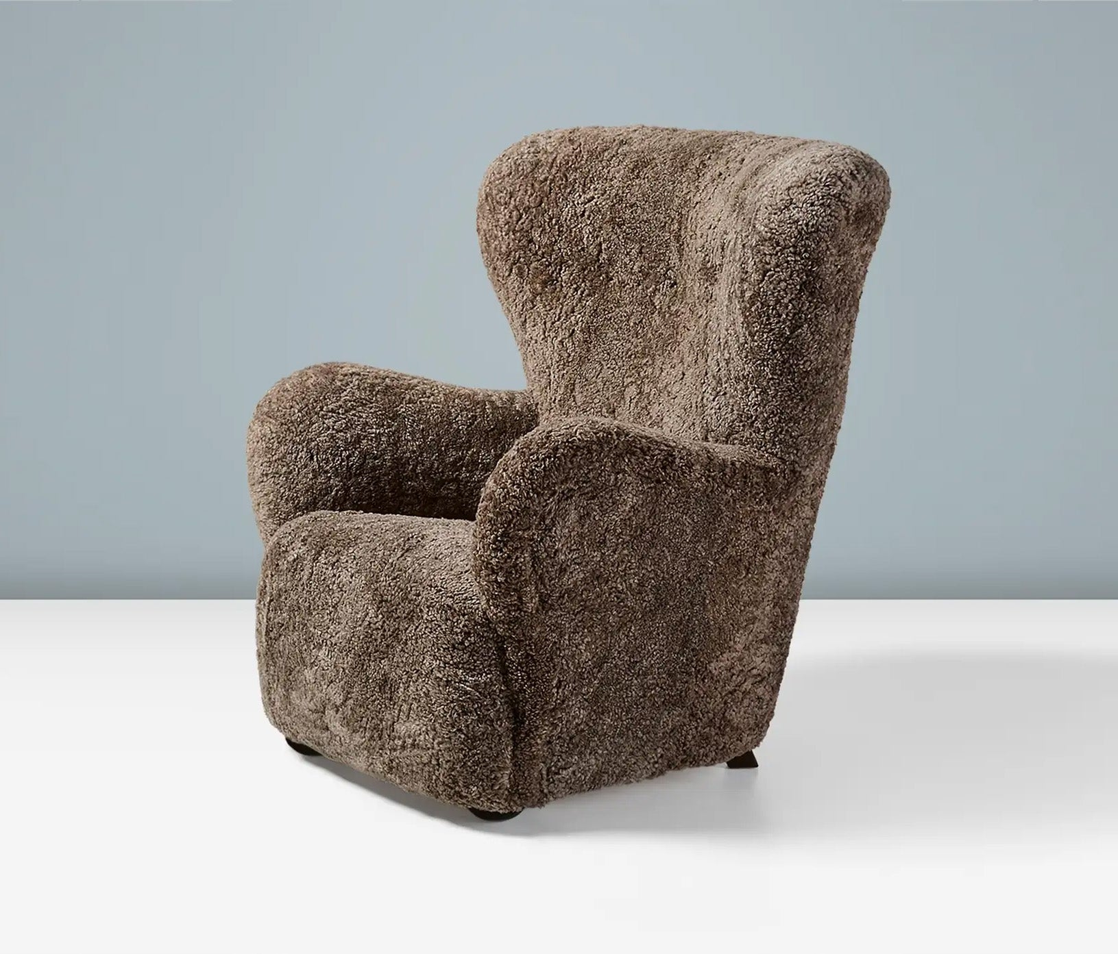Sheepskin Wing Chair