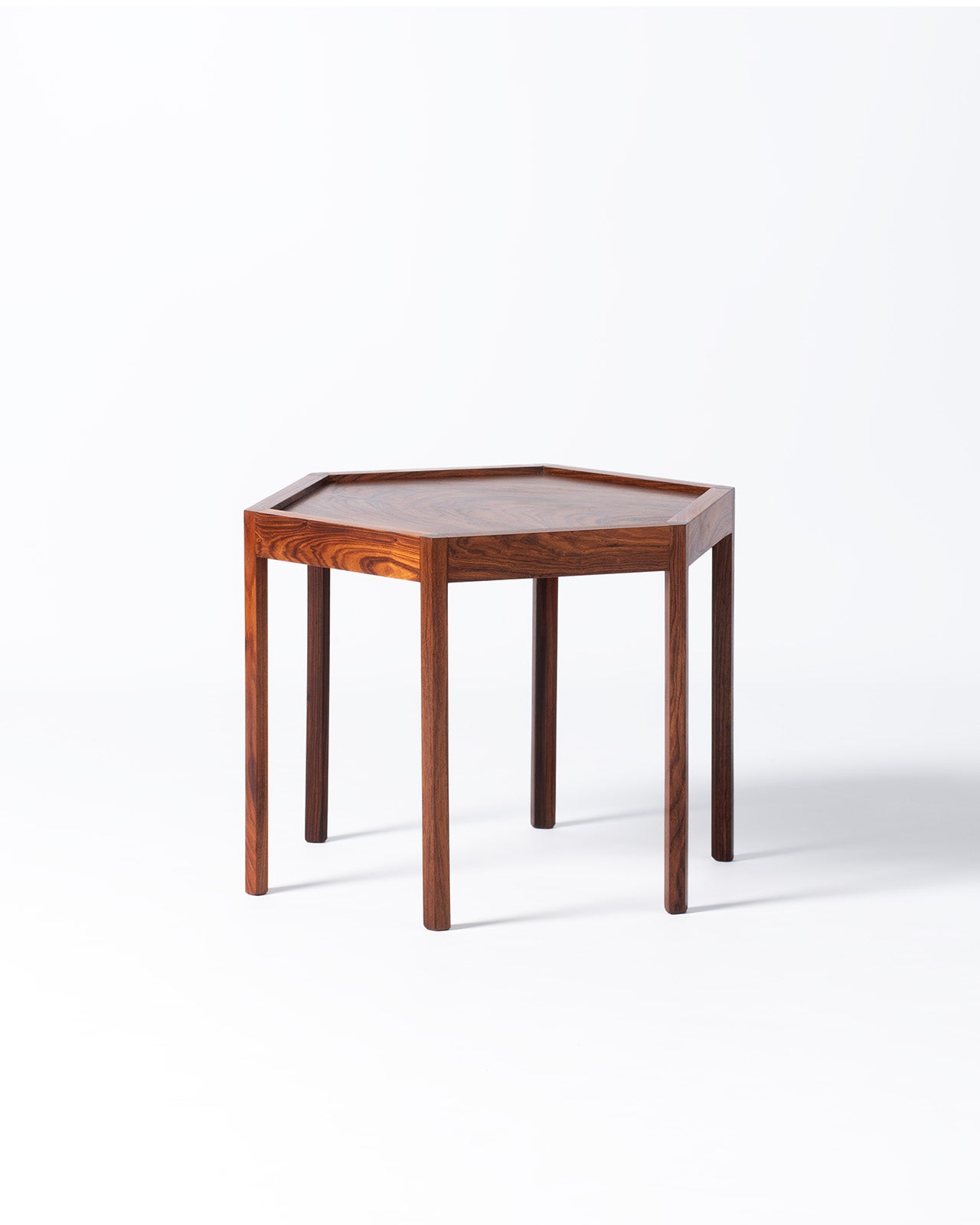 Hexagon Side Table, 1960s