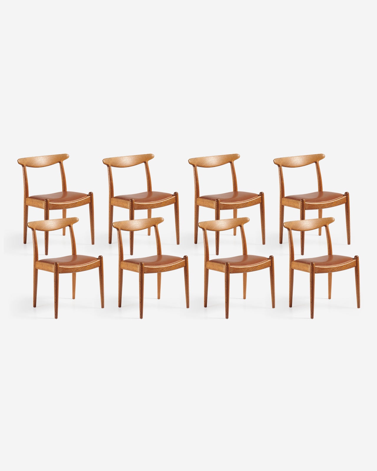 Model W1 Dining Chairs, 1950s