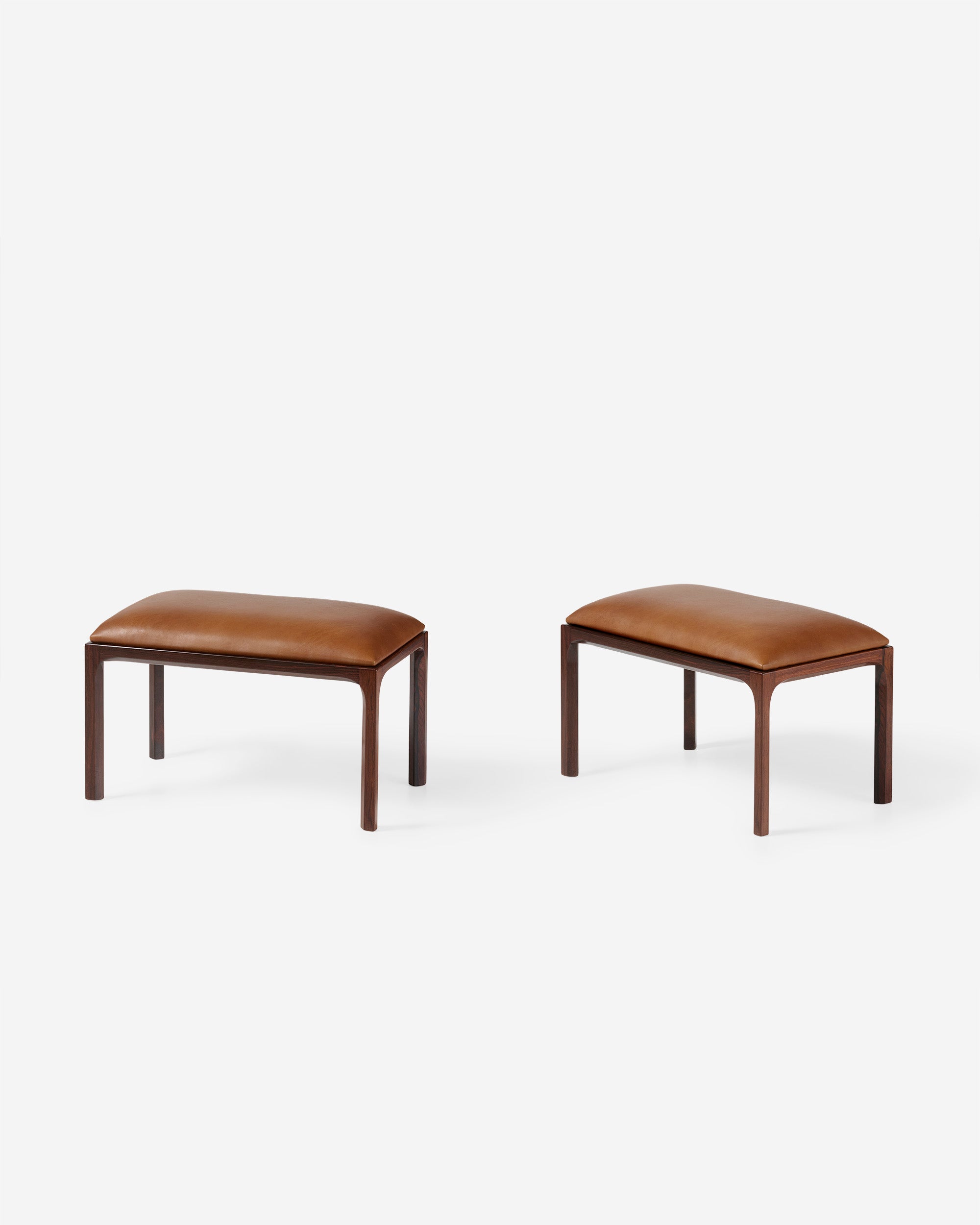Pair of Upholstered Stools