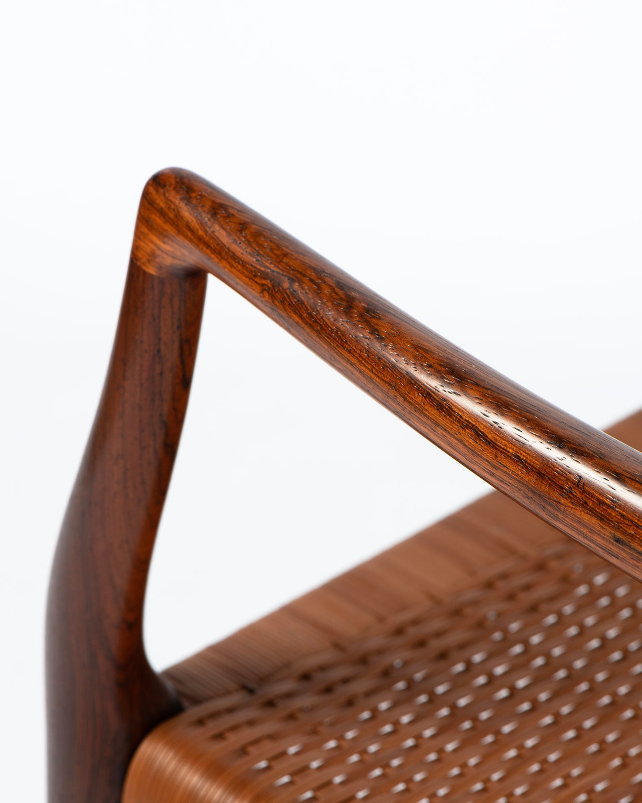 Model 62 Armchair, Leather Braid