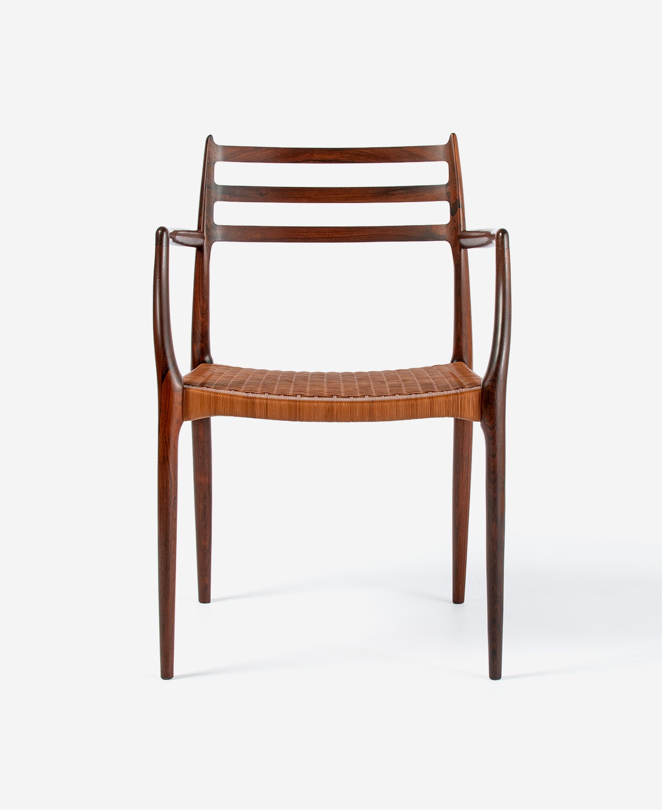 Model 62 Armchair, Leather Braid