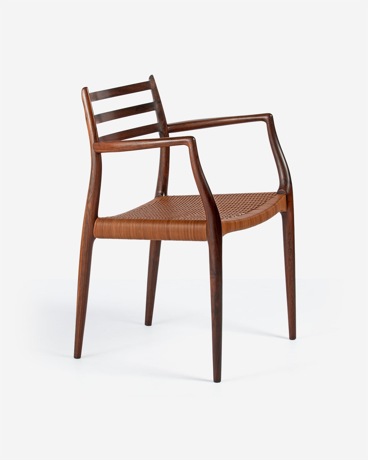 Model 62 Armchair, Leather Braid