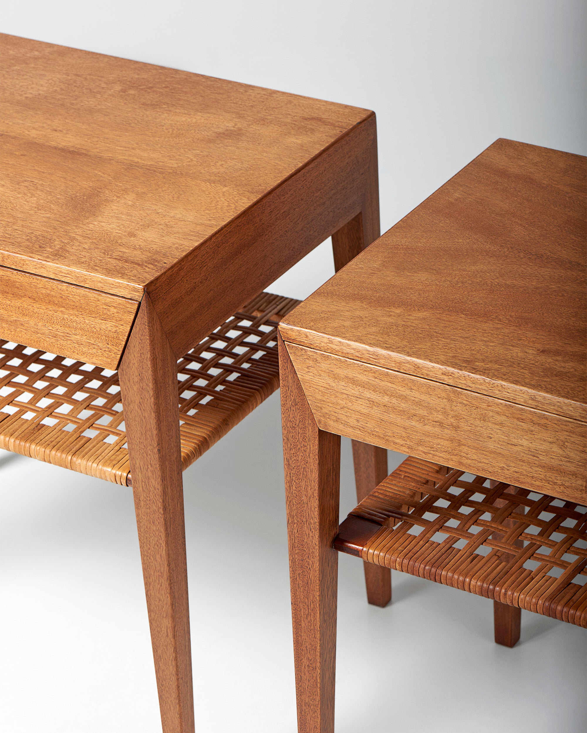 Pair of Mahogany Bedside Tables