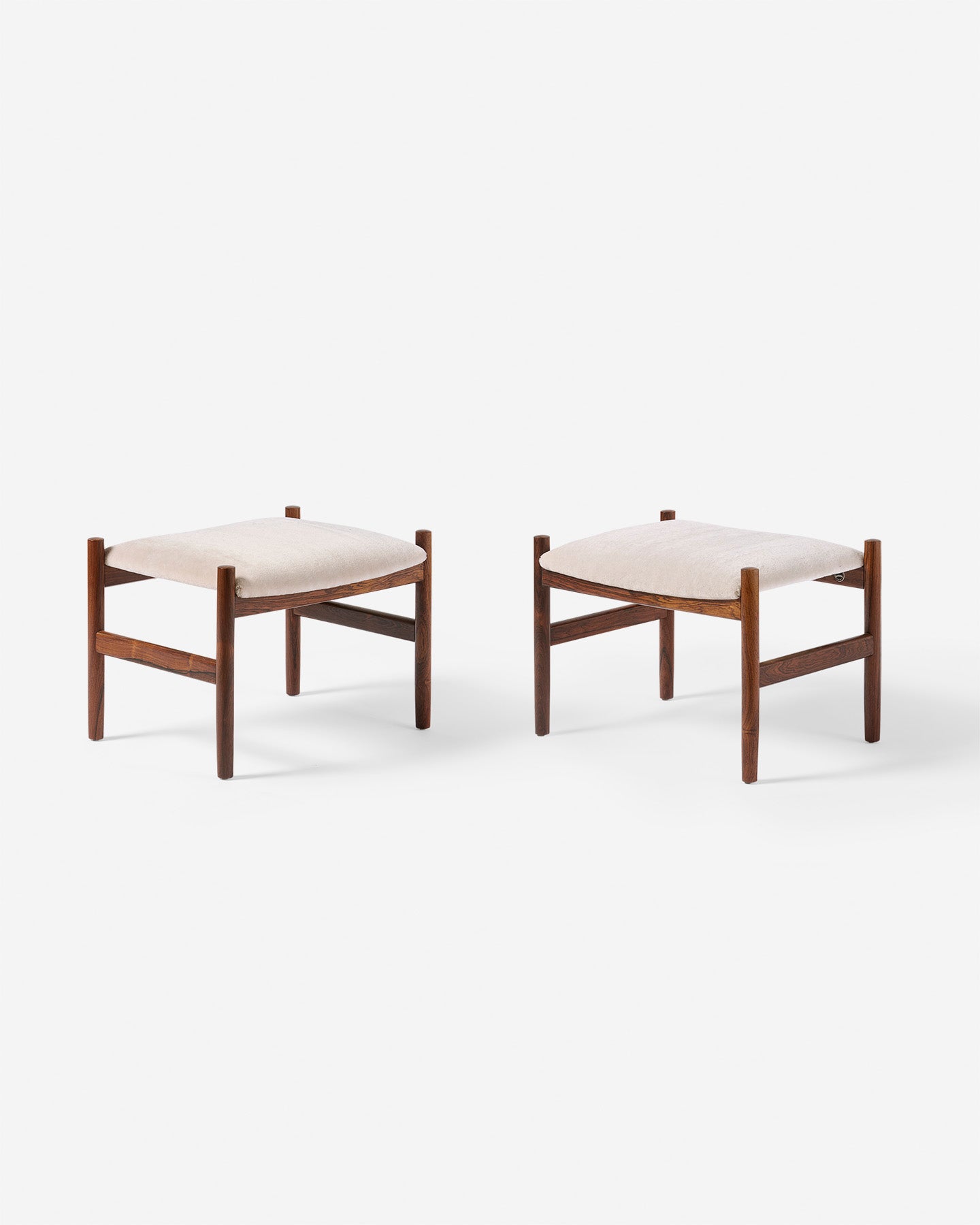 Upholstered Stools, c1960