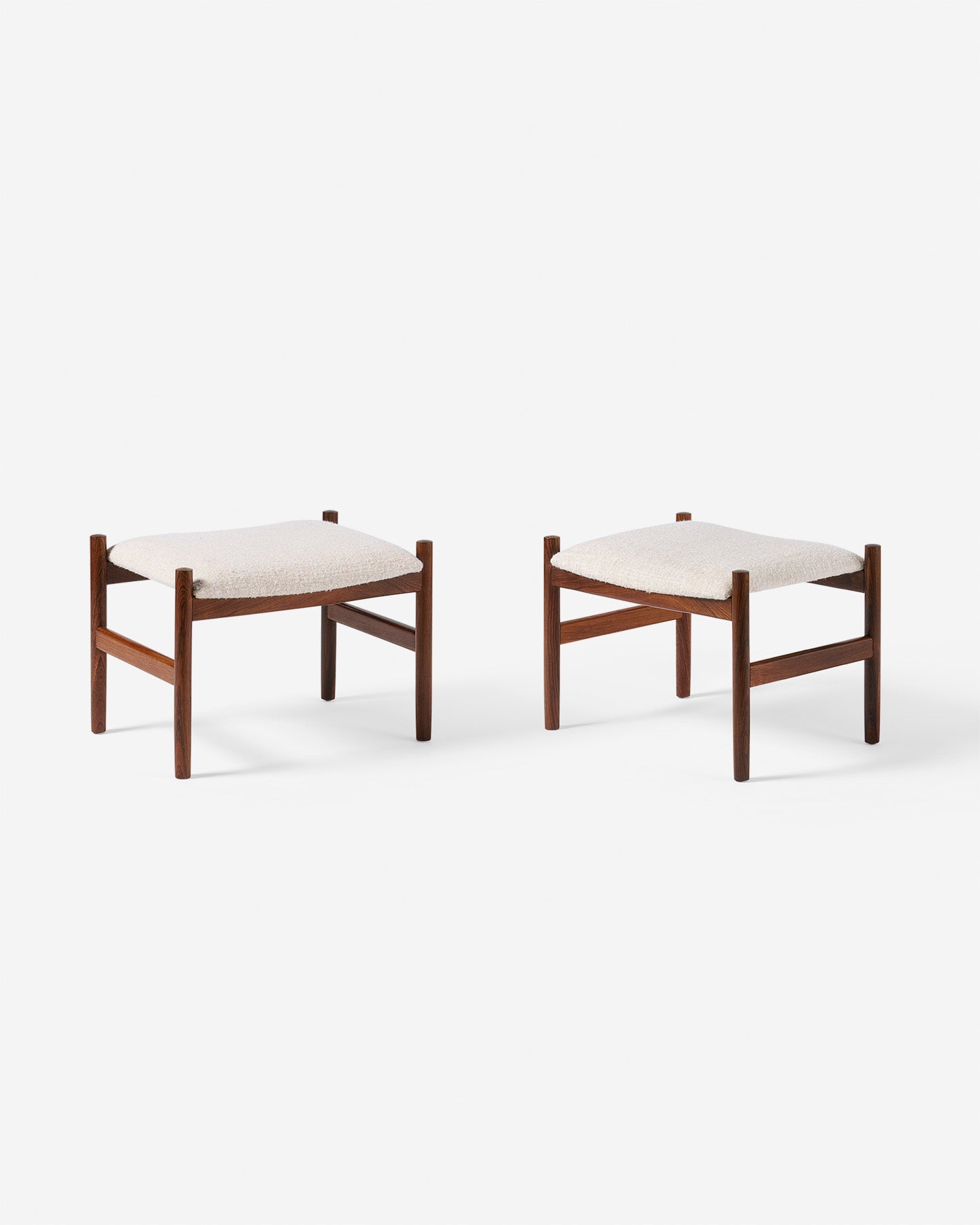 Upholstered Stools, c1960