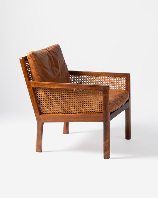 Cane Lounge Chair, 1960s