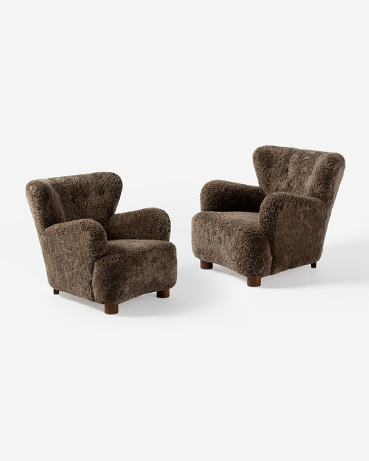 Sheepskin Lounge Chairs