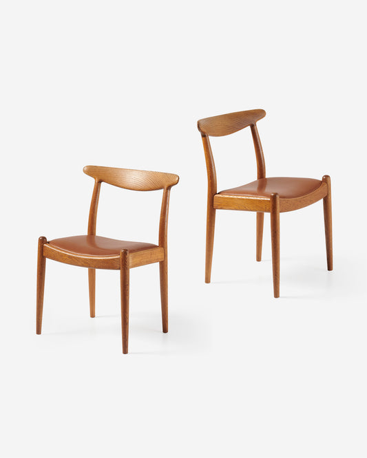 Model W1 Dining Chairs, 1950s