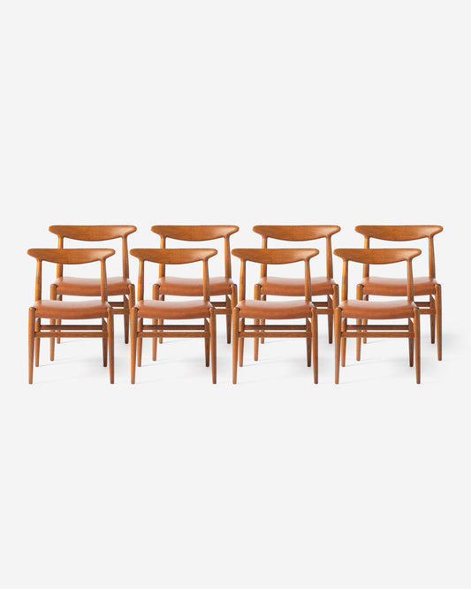 Set of W2 Dining Chairs, 1950s