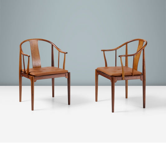 Pair of China Chairs