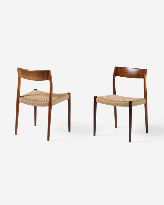 Set of 8 Model 77 Dining Chairs