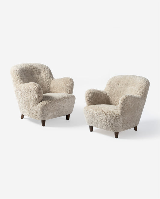 Sheepskin Lounge Chairs
