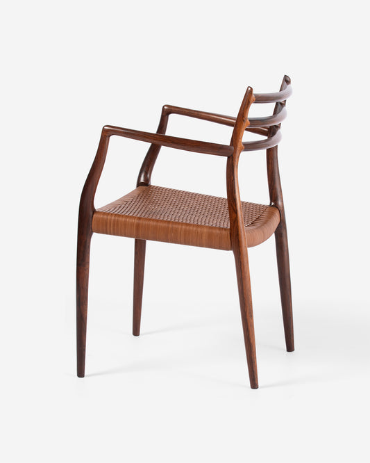 Model 62 Armchair, Leather Braid