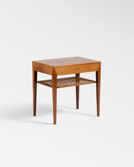Rosewood Bedside Table