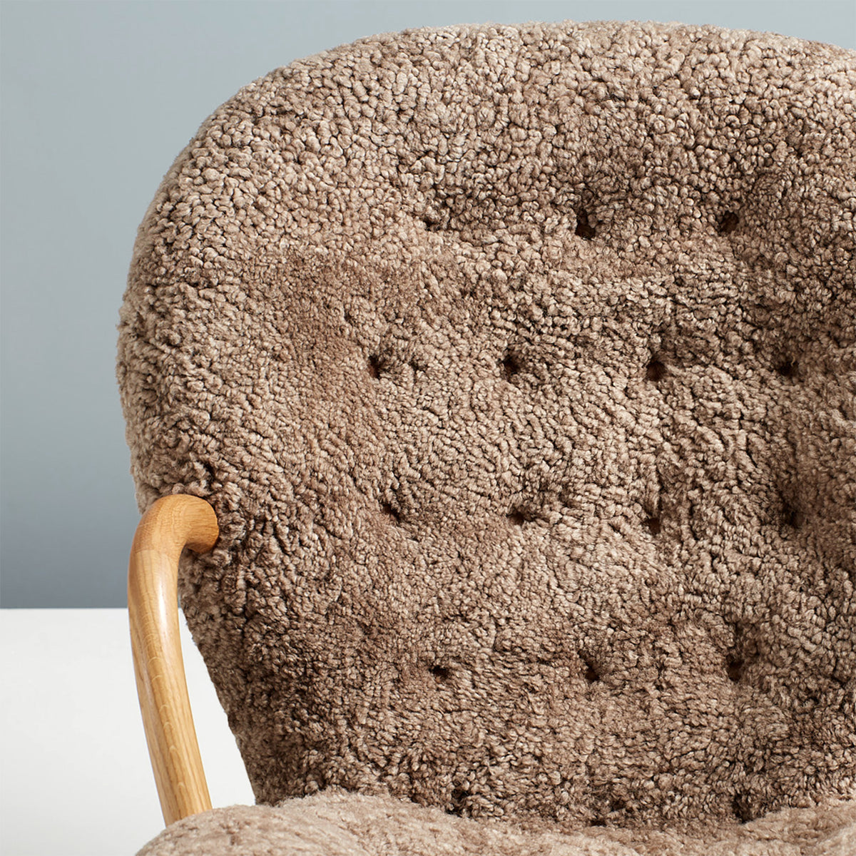 Clam Chair Moonlight Fumed Oak | Scandinavian Modern Furniture | Dagmar